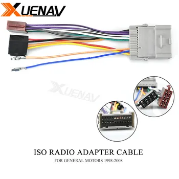 

Xuenav12-042 ISO(female) HARNESS radio adapter for-BUICK 2004-2009 for-CHEVROLET GMS for-Hummer H3