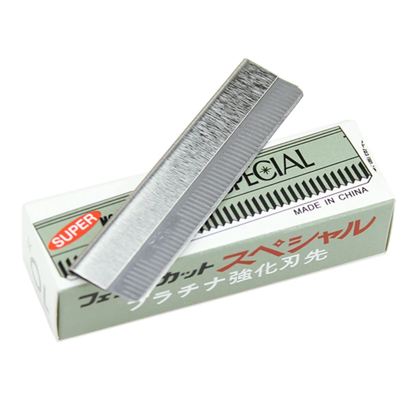 10pcs/Box Eyebrow Blade Dedicated Scraping Eyebrow Shaping Eyebrows Plucked Razor Blade Set Beauty Makeup Tools
