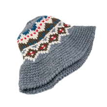 Женская Рыбацкая шапка осень зима сплошной цвет шерсть Рыбацкая шапка сшитая цветная уличная теплая ветрозащитные шляпы TG0144