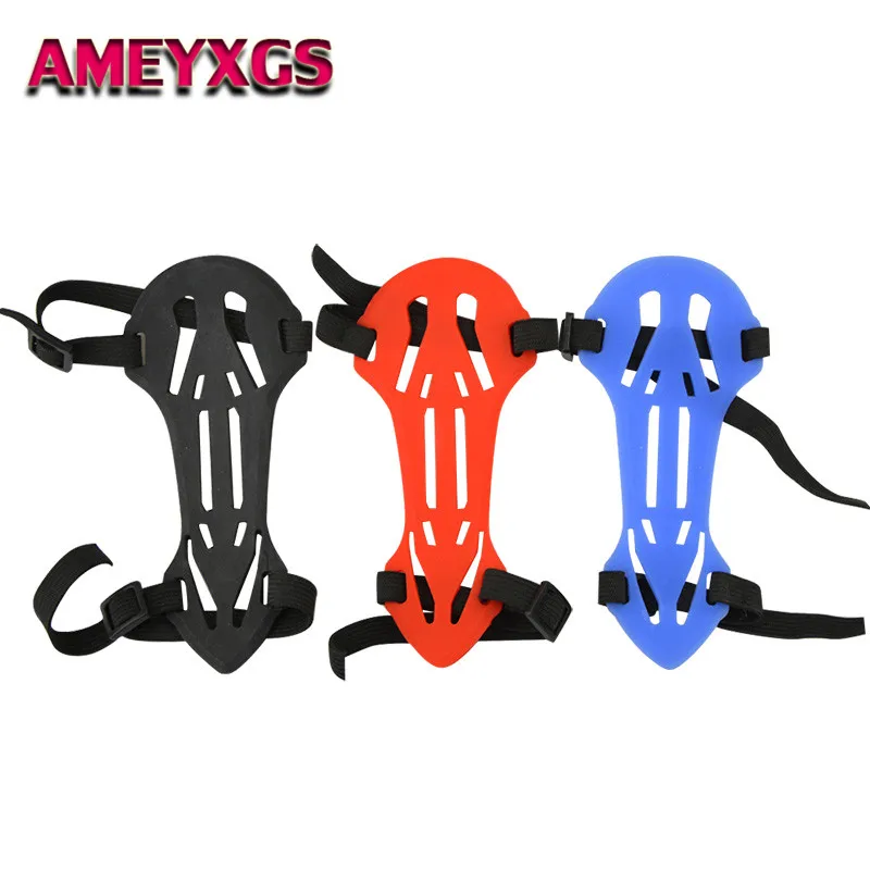 

1pc Archery Arm Guard Forearm Protector Gear Rubber Band Shooting Hunting Bow Outdoor Hunting Target Protection Accessories