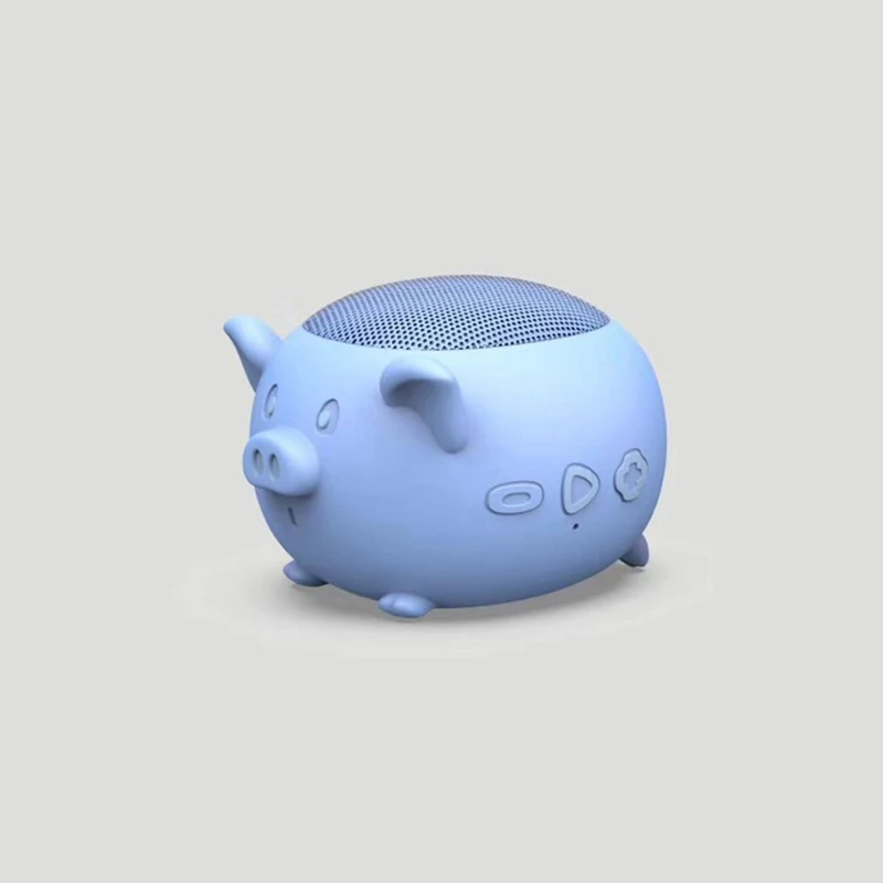 Portable Cute Animal Wireless Speaker Pig Elephant Mouse 3W Audio Driver Clear Stereo Speakers Handsfree Call