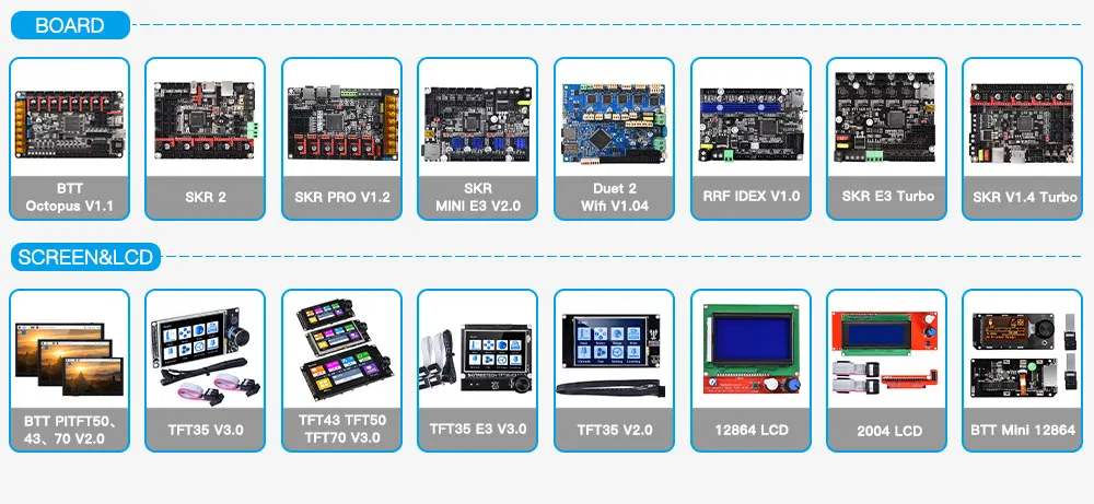 Bigtreetech btt pi. Btt tft35 v1.2. bigtreetech btt pi tft50 v2.1. btt skr v1.4 turbo lcd. btt tft35 v2.1 connect.