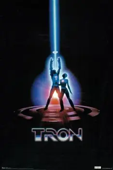 

THE MOVIE TRON SILK POSTER Decorative painting 24x36inch