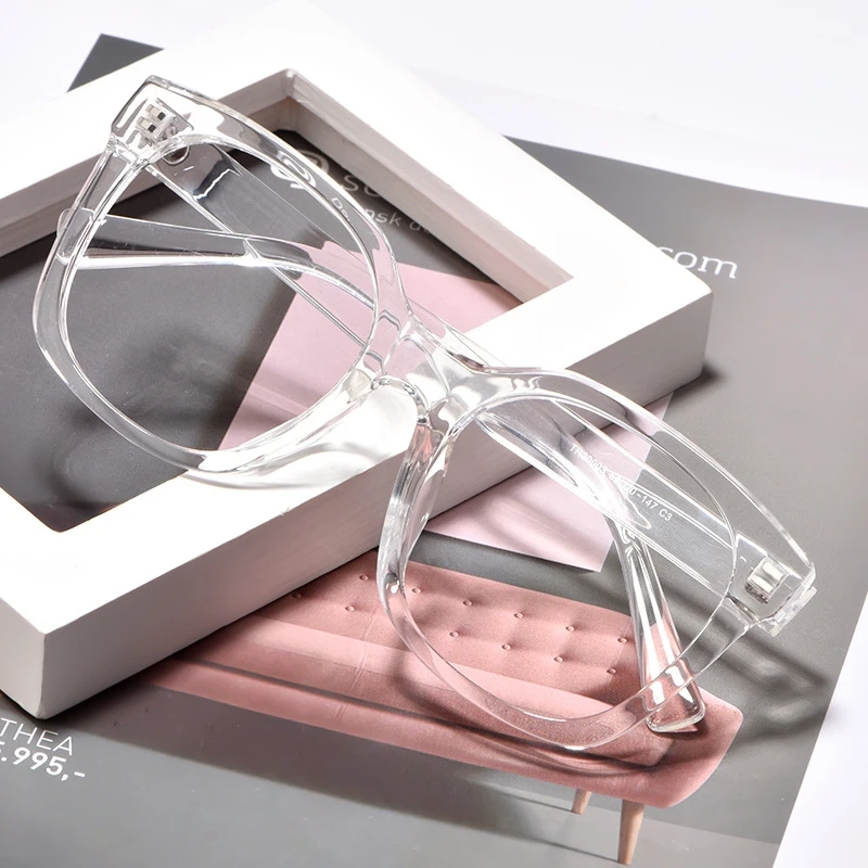 Ретро оправа для очков мужчин и женщин TR материал прозрачная оптическая