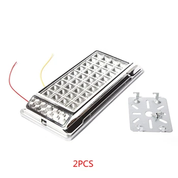 

2PCS 12V 36LED Bright White 36 LED Square Car Automobile Vehicle Indoor Roof Dome Ceiling Interior Light Lamp