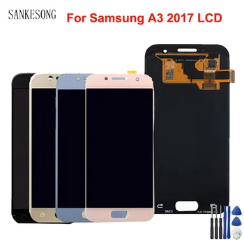 

4.7 inch LCD For Samsung Galaxy A3 2017 A320 A320F LCD Display Touch Screen Digitizer Assembly With Tools
