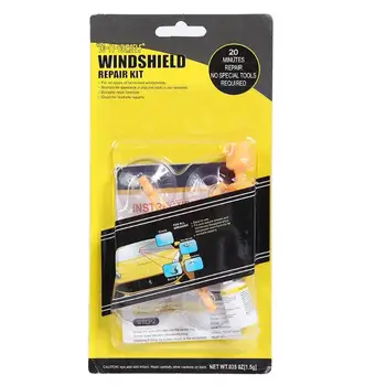 

BY-738 Windshield Repair Kit DIY Car Window Glass Scratch Crack Restore Repair Tools Plastic-Absorbing Packaging Mode