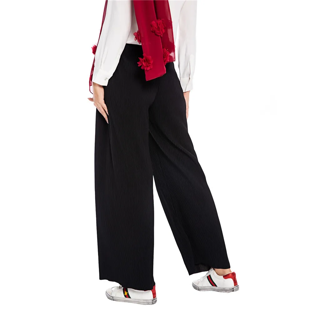 Длинные мусульманские юбки турецкие Дубаи брюки женские большого размера |