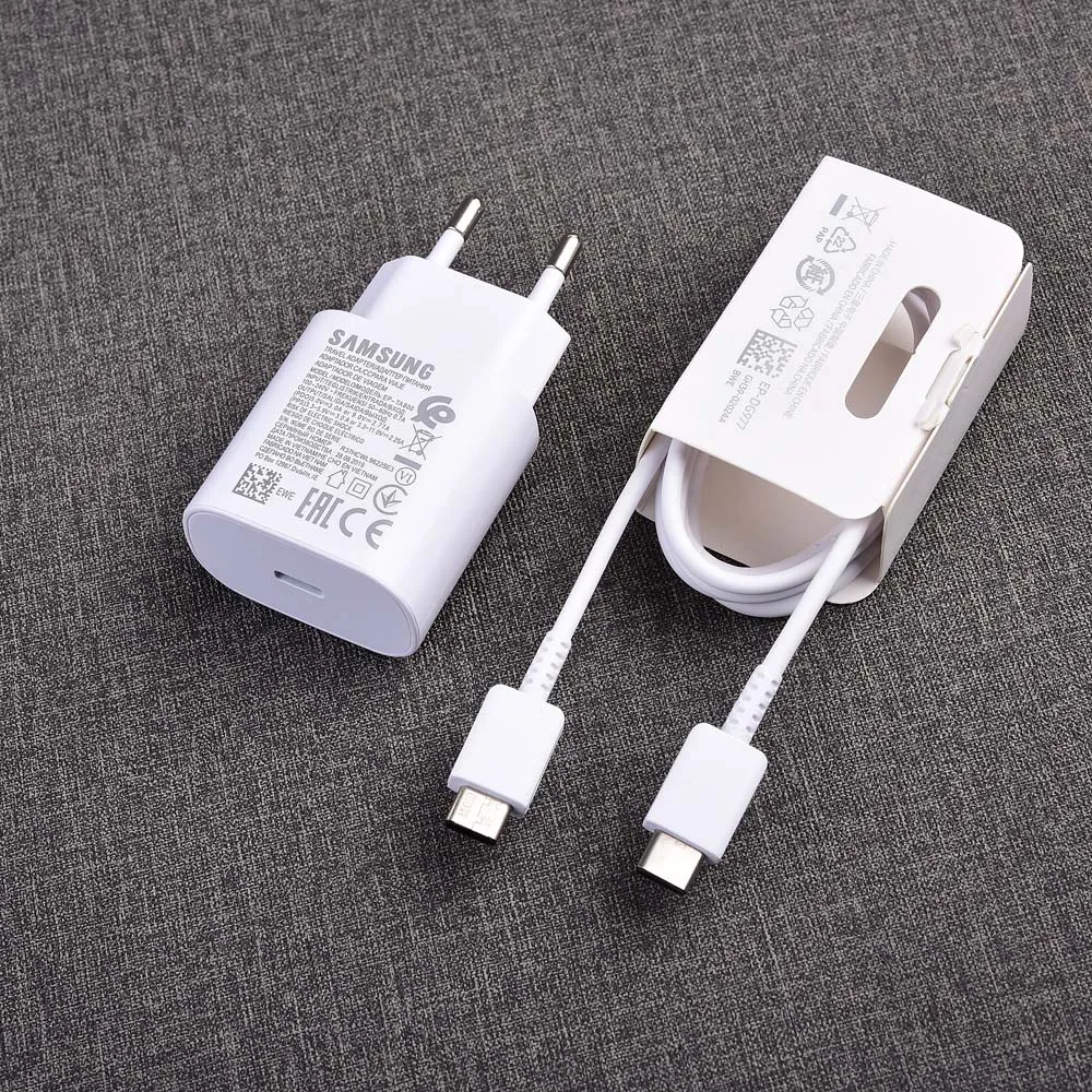 Адаптер для быстрой зарядки Samsung Note 10 Pro S20 USB 3 0 Type C кабель 1 м Galaxy S8 S9 S10 Plus|Зарядные