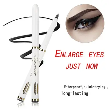 

1pcs Black Automatic Rotating Eyeliner Waterproof Anti-Sweat Brow Pencil Eyeliner Retractable Classic Eye Makeup Dropship TSLM1
