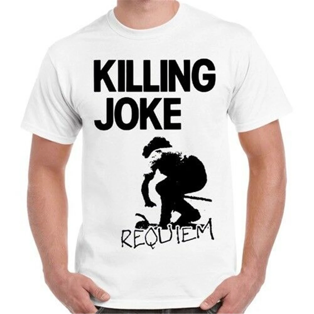 Killing Joke Requiem панк шумо рок ретро футболка 329 Удобная | Мужская одежда