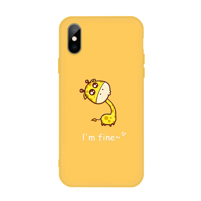 Чехол для iPhone 11 Pro XS Max XR X XS с принтом ярких цветов, Мягкая Милая Силиконовая задняя крышка, чехол для iPhone 11 Pro Max 6 6s 7 8 Plus - Цвет: 14
