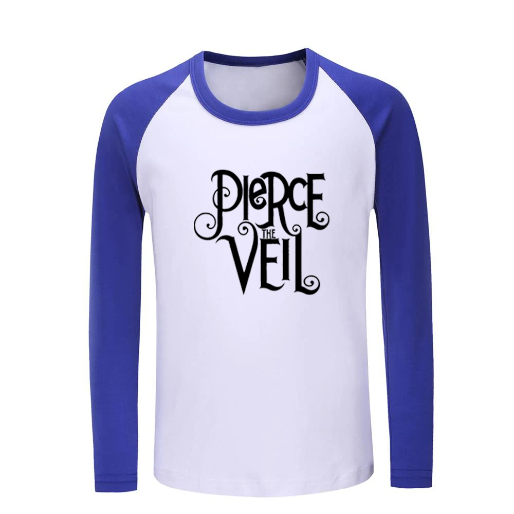 Детские футболки с рисунком в виде вуали и надписью «Fall Out FOB Rock Band Pierce The Veil» Детские футболки с графическим принтом топы для мальчиков и девочек, рождественский подарок
