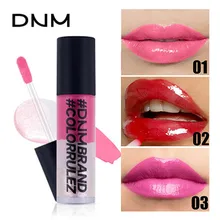 DNM Tri-kolor lody błyszczyk do ust trzy warstwy kolor błyszczyk do ust szminka nie jest łatwe do plamy kubek nawilżający szminka TSLM1(China)