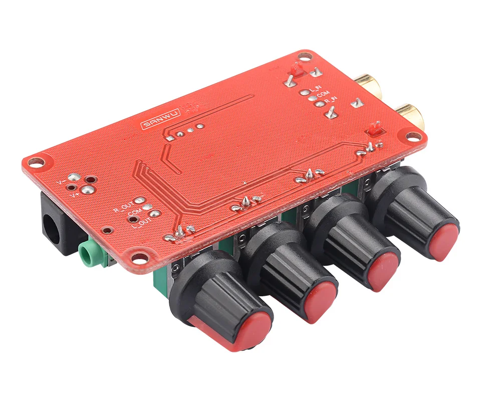 AIYIMA PT2315E Tone Board твитер управление басовым тоном 3,5 мм аудио выход для наушников DIY предусилитель динамик усилитель домашний кинотеатр