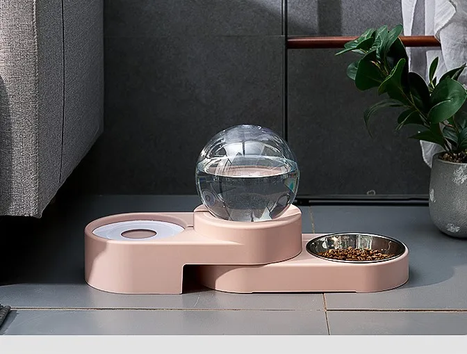 With bowl