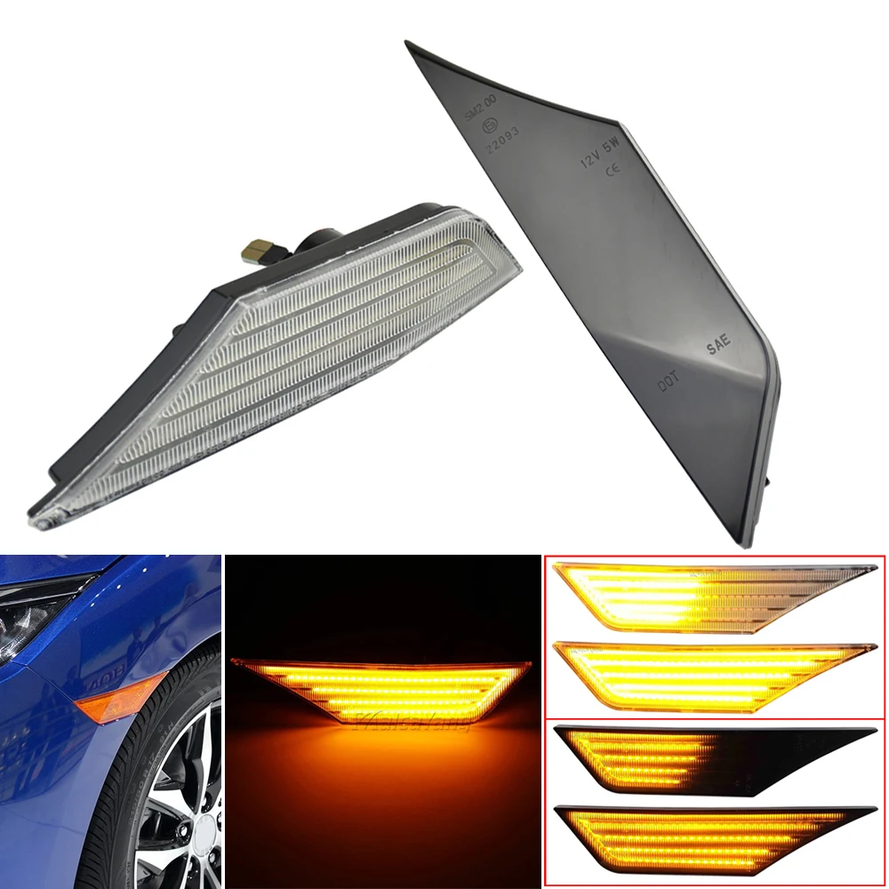 

2 шт., задние Габариты для Honda Civic 10 поколения