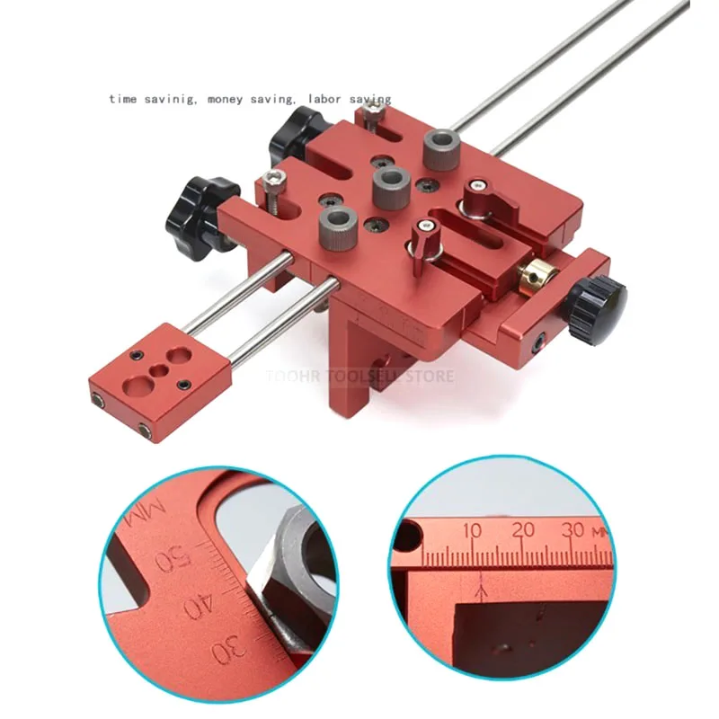 Kit Guida Trapano Autocentrante Per Legno - Boccole 6/8/10 Mm, Ideale Per Fai Da Te