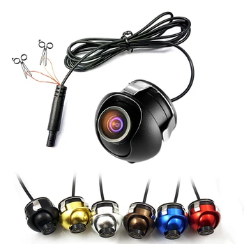 

360 Degree Rotation Universal CCD HD Night Vision Car Camera Front/side/left/right /rear View Camera Car Reverse Backup Camera