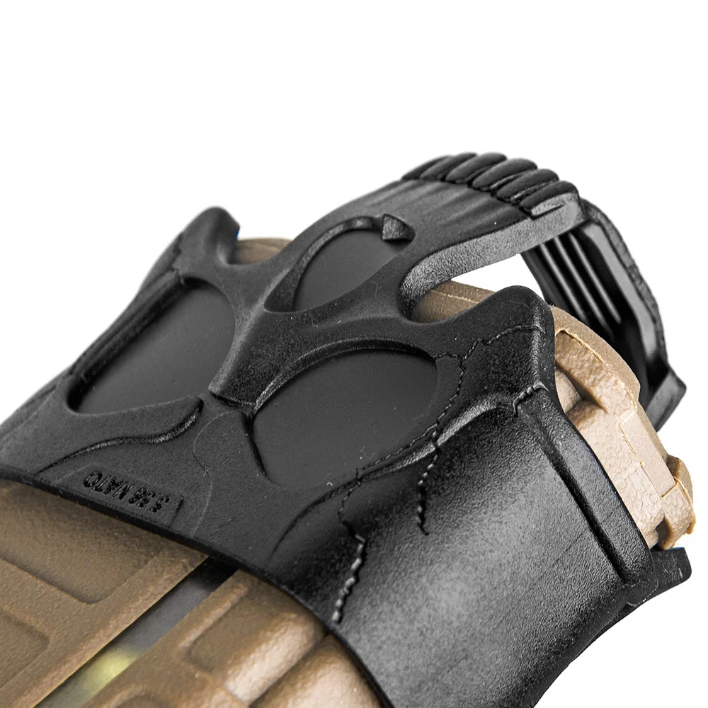 5.56 7.62 Skull Rubber Magazine Assist Cage Loop Pouch Mag Fast Tactical Pull For M4 AK AR15 Hunting Shooting Airsoft Accessory magazine pouch ammo pouch ammunition bag airsoft accessory