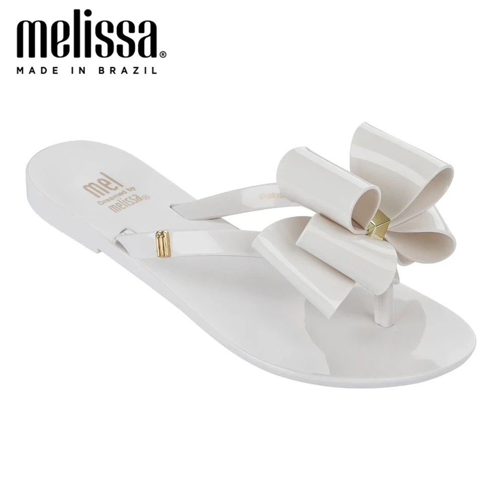Женские шлепанцы с гармоничным бантом MELISSA 2020 женские шлепанцы|Тапочки| |