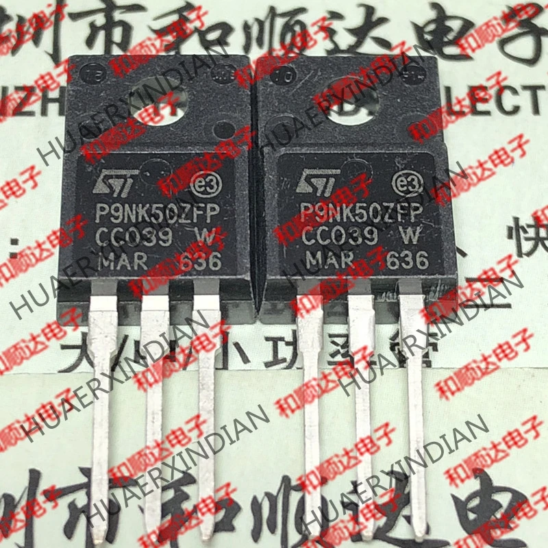 20 шт./лот P9NK50ZFP STP9NK50ZFP TO-220F 500V9A
