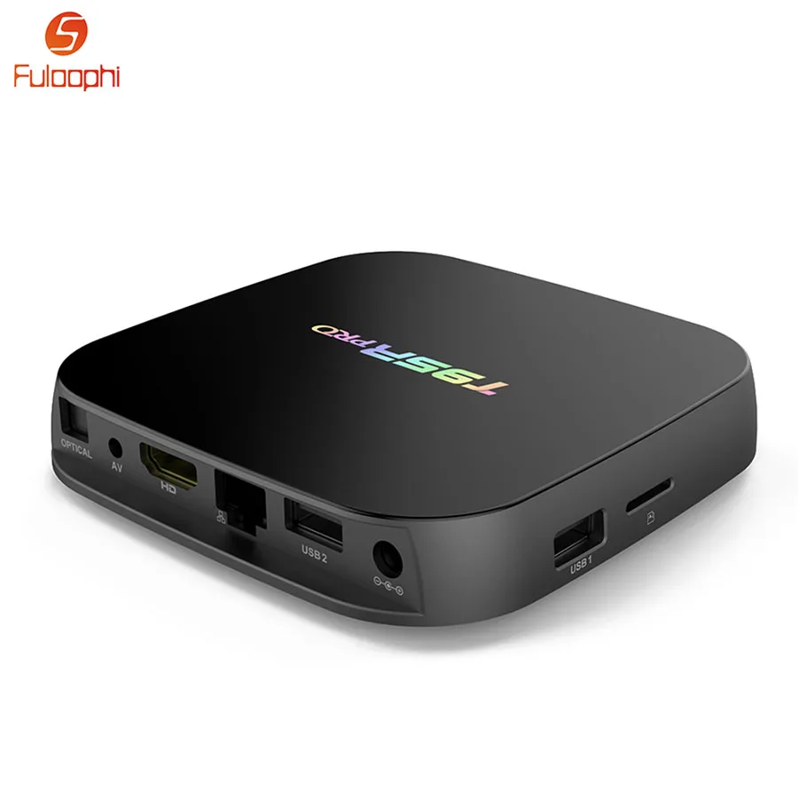 

Fuloophi T95R Pro 4K TV Box 2GB DDR3+16GB eMMC Android S912 Set-top Boxes 2.4G 5G Dual Wifi Bluetooth 3D HD Media Player