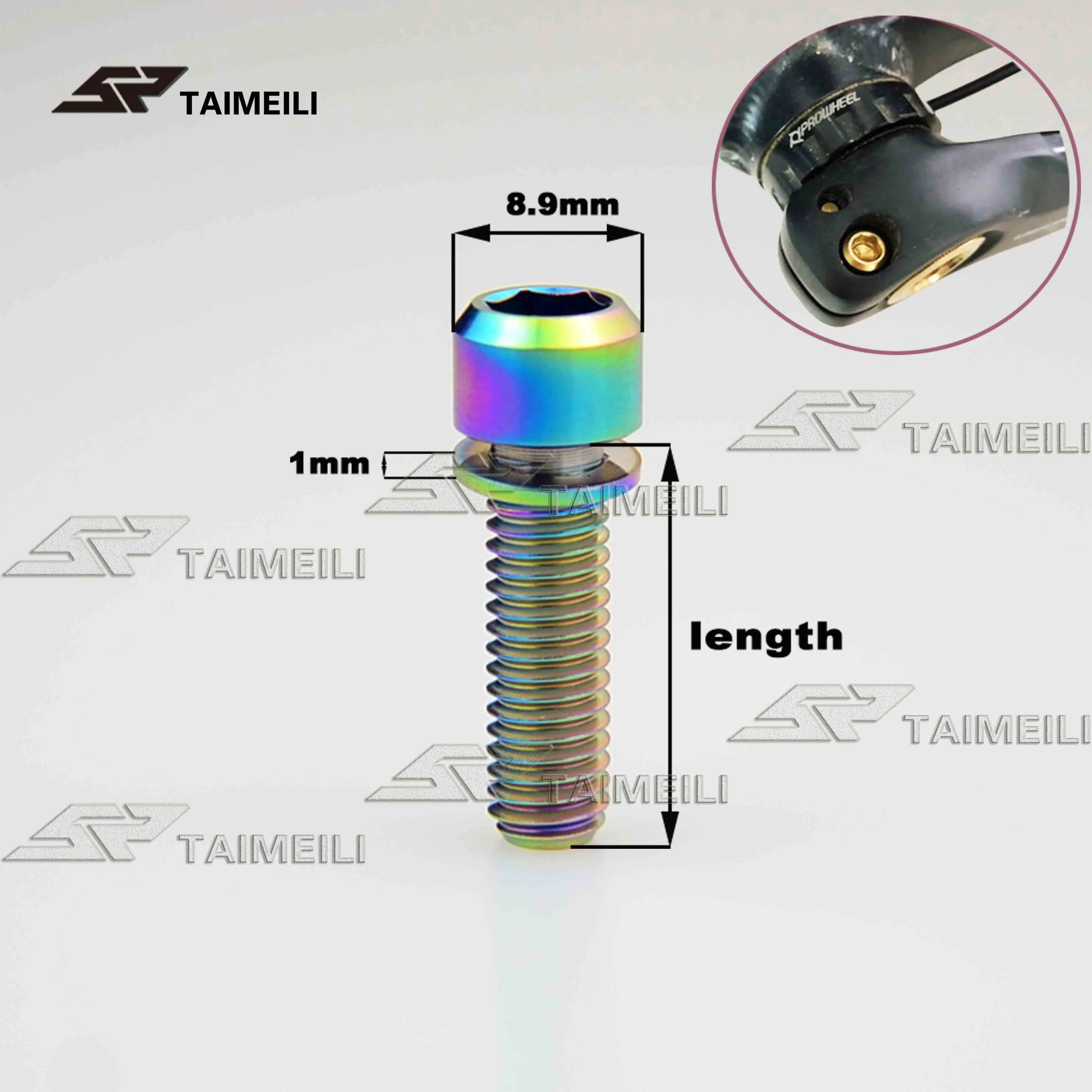 TAIMEILI Титан сплав винт M6x16/18/20 рукоятки стопорный винт XT XTR рукоятки винта