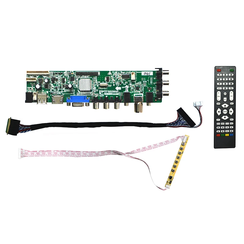 Новый Z.VST.3463 DVB C T T2 ЖК дисплей плата контроллера для 17 3 inch LP173WD1(TL)(A1) 1600x900