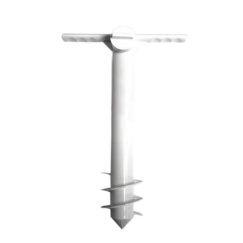

Outdoor Beach Umbrella Easy To Install Windproof and Durable Holders Parasol Pole Base Screw Bracket Portable Universal Fishing