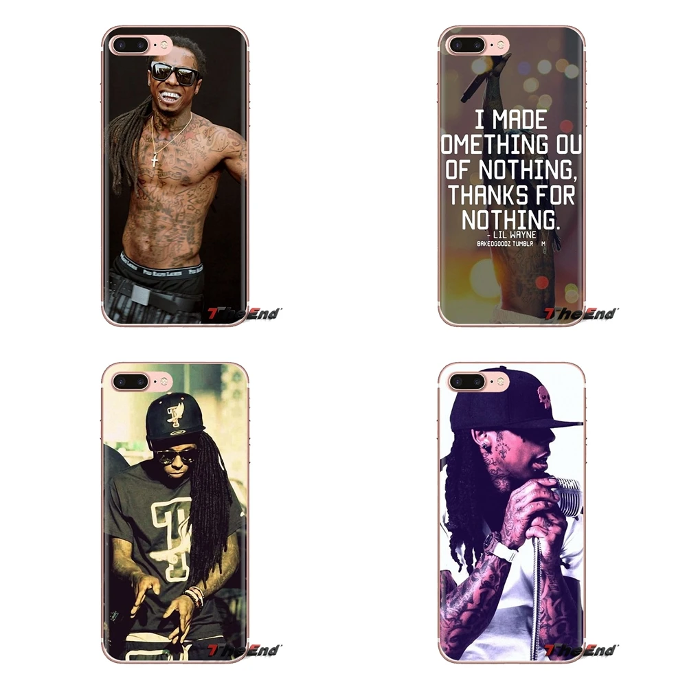 For Sony Xperia Z Z1 Z2 Z3 Z5 compact M2 M4 M5 E3 T3 XA Aqua LG G4 G5 G3 G2 Mini LIL WAYNE music free weezy Brand Soft TPU Cover |