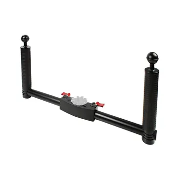 

Dual Hand-Held Bracket Handheld Extension Stabilizer Mounting Bracket For Dji Slr Camera Stabilizer