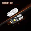 Zdatt 2PCS T10 W5W New High Quality LED Car Turn Side Light Marker Lamp 168 194 LED Auto Wedge Parking Bulb Car Styling ► Photo 3/6