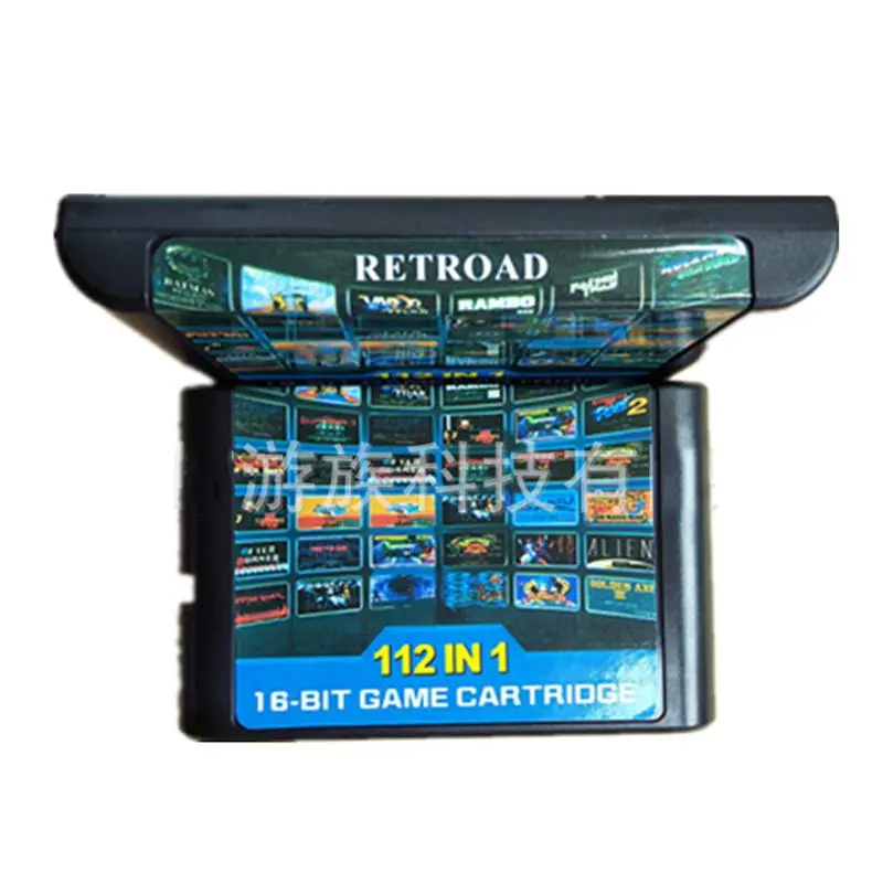 Классический 112 в 1 игровой картридж без повтора 16 бит MD игровая карта для sega Genesis консоли игры игроков