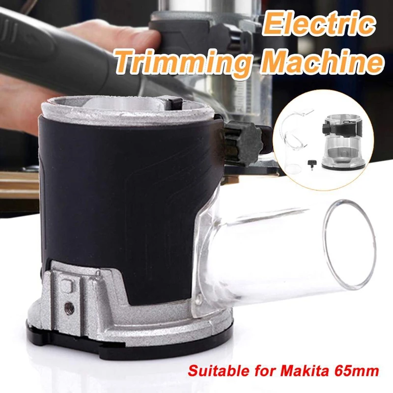 Plunge Router Base Trimming Machine Milling Woodworking Slotting Machine Dust Cover for Makita 65Mm Electric Trimmer cutting saw machine