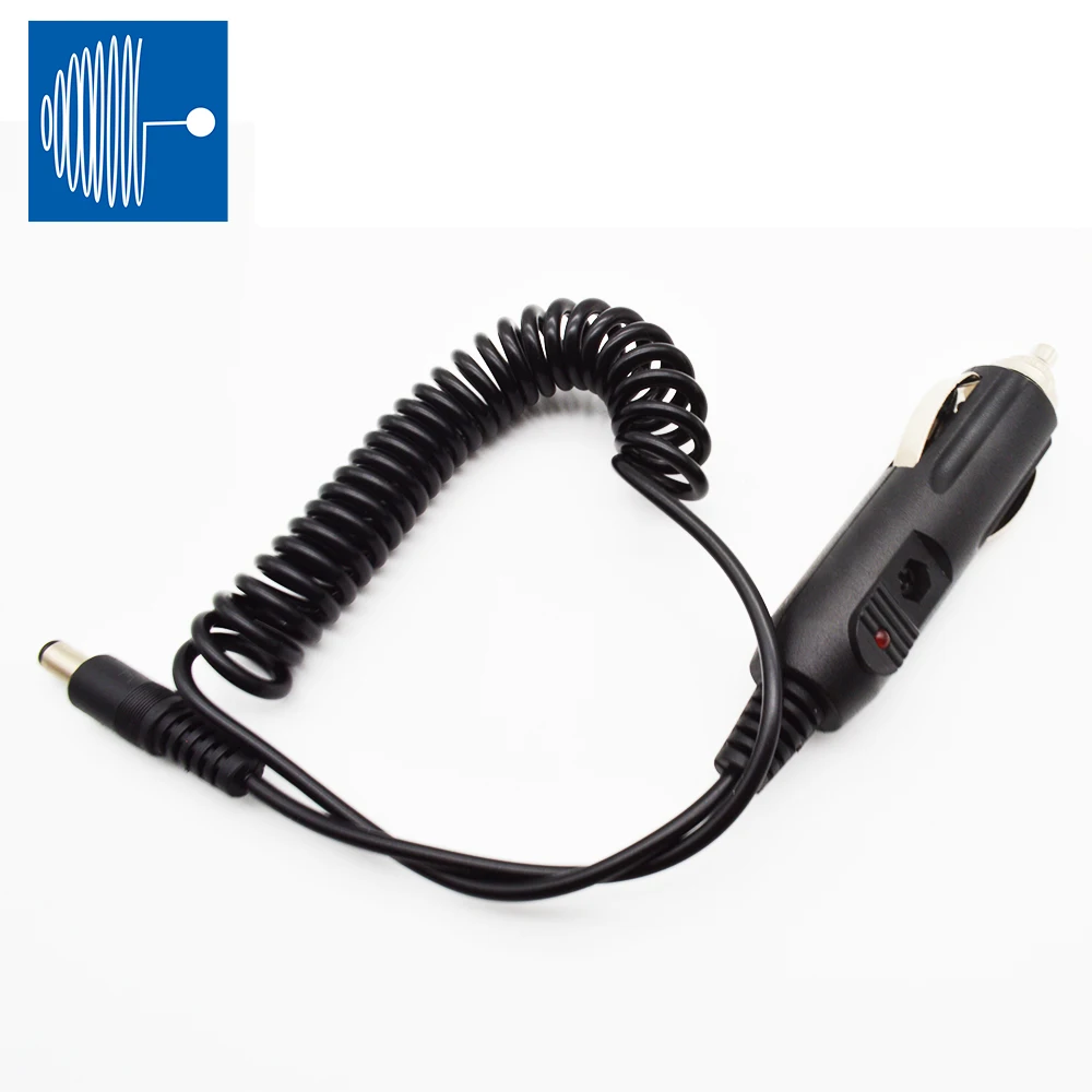 

TRIUMPHCABLE DC power 1pc 12V Car Charger Charging Cable Spring Cord LineTwo Way Radios Walkie Talkie UV-5R 5RE PLUS UV5A+