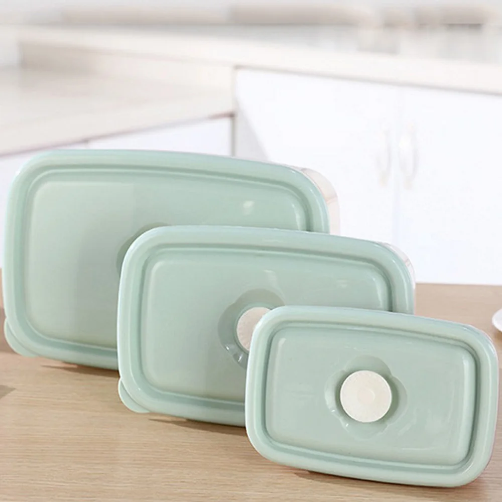 

PP Food Container Non-Slip Fresh-Keeping Box Large-capacity Food Transparent 350ML 1000ML 2200ML Microwave Kitchen Storage Box