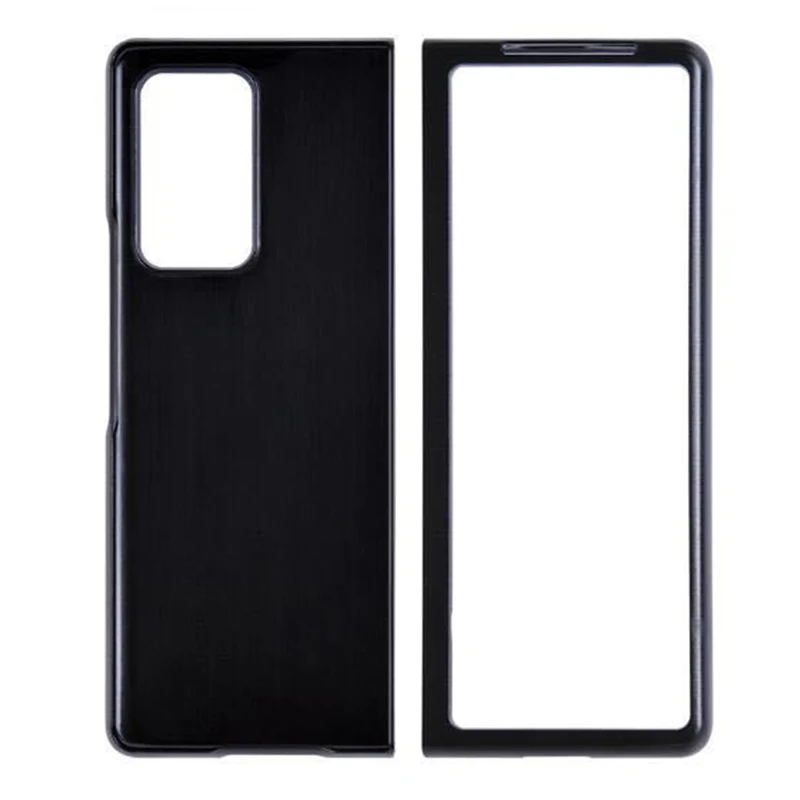 Чехол для телефона Samsung Galaxy Z Fold 2 5G SM-F916B, F916U, F916U1 Простой Тонкий Жесткий PC передняя + задняя крышка на ZFold2 Fold2