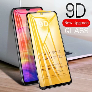 Перейти на Алиэкспресс и купить 9D закаленное защитное стекло для Redmi Note 9 Pro Защитная пленка для экрана для Redmi Note 9S 7S 8 7 8T 5 6 Pro пленка из закаленного стекла