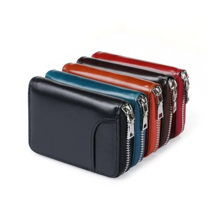 Men Women Short Purse PU Leather Card Holder Coin Pouch Billfold Wallet Clutch Money Bag-OPK