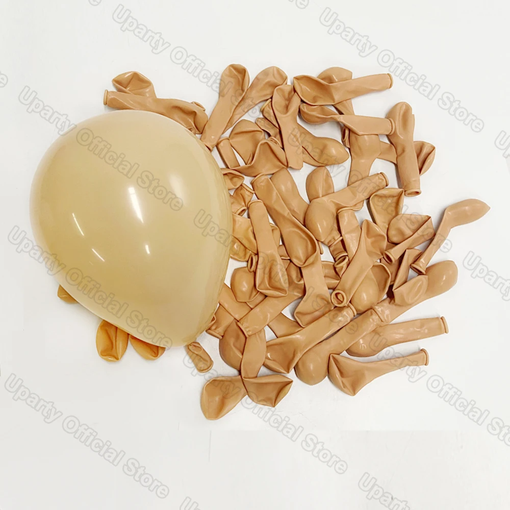 100 Stücke Weiß Sand Latex Ballons 5/10/12/18 zoll Retro Sand Weiß Geburtstag Ballons Hochzeit Party Baby Dusche Kinder Luft Globos – Detail 7