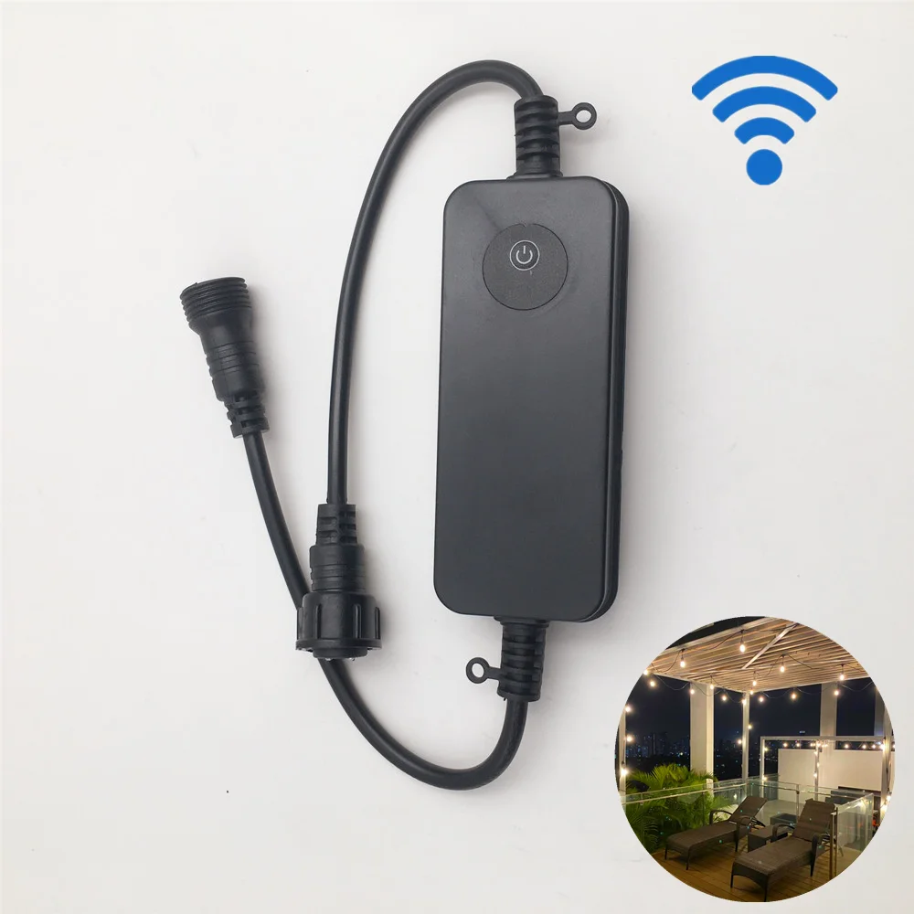 Tuya 200W Wifi LED Dimmer with Timer and APP Controller For S14 Outdoor String Light | Лампы и освещение