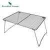 Boundless Voyage Titanium Charcoal BBQ Grill Net with Folding Legs for Camping Beach Picnic Meat Food Barbecue Desk Tabletop ► Photo 2/6