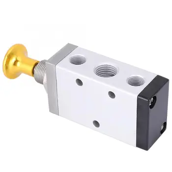 

Manual Valve Two-Position Five-way Hand Valve G1 / 8 -Inch-Exhaust G1 / 4-Inch Inlet &amp Outlet 4R210-08