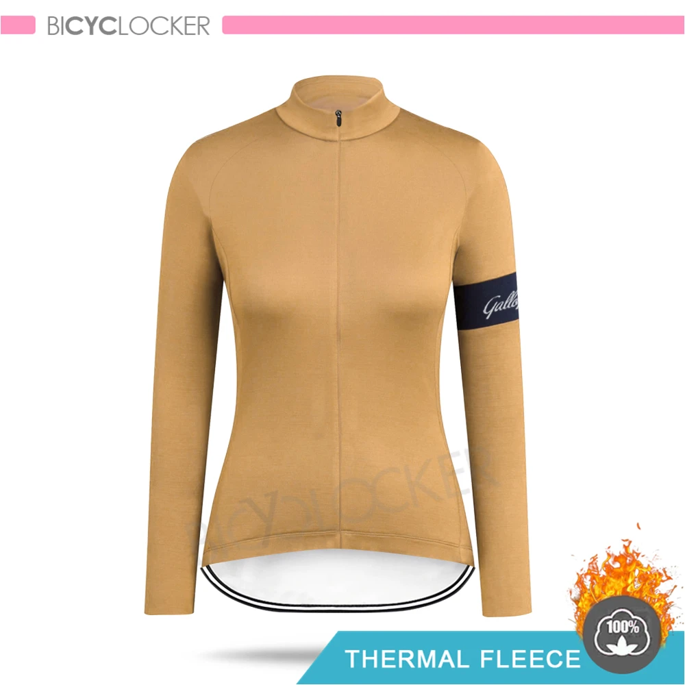 Cycling Jerseys Raphaing велосипедная одежда, зимняя женская одежда Traje De Ciclismo, велосипедная Джерси, набор, термальный флис, Hembra, дорожный велосипед, костюм, Mujer Maillot - Цвет: Cycling Jerseys
