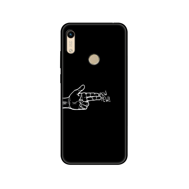 Honor 8A Case For huawei Honor 8A prime Case Silicon TPU back Cover Phone Case On Huawei Honor 8A JAT-LX1 8 A black tpu case