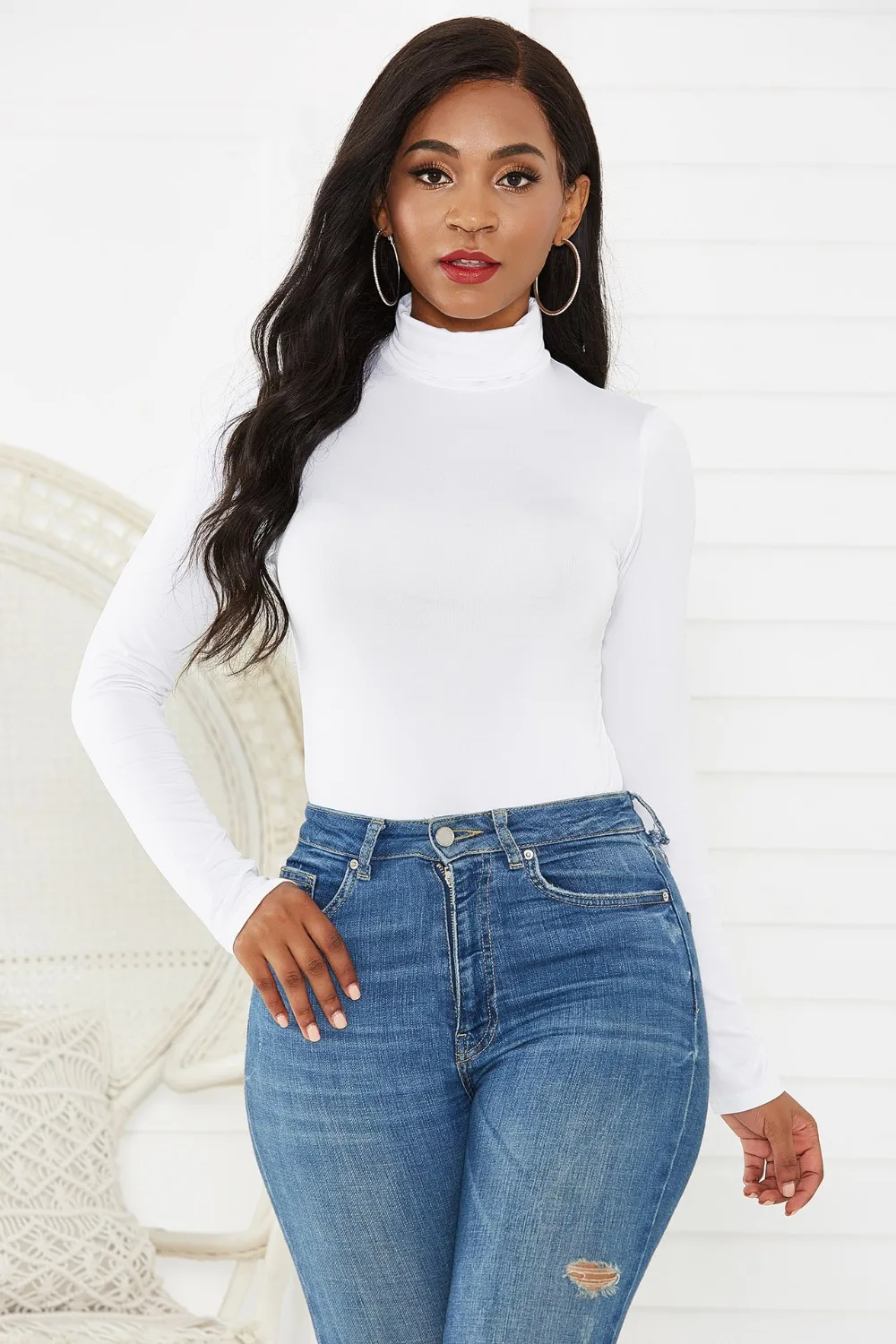 Sexy turtleneck jumpsuit women bodysuit party club high street pants ladies jumpsuit solid long sleeve bodycon female tops bodys