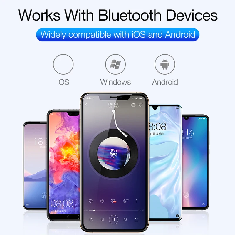 Беспроводные наушники Rename Pro 3 TWS Bluetooth гарнитура сенсорные вкладыши с зарядным