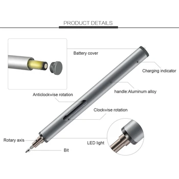 

BEST Mini Electric Screwdriver Potable Disassembling Repair Tool Kit for Electronics Cellphone PC Tablet