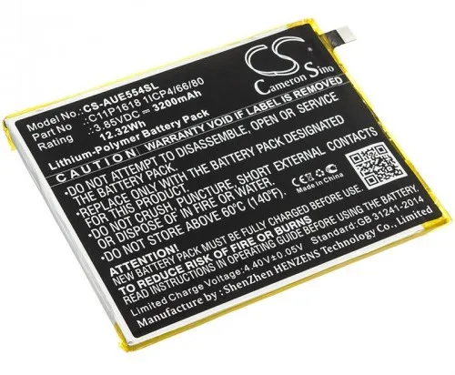 Аккумулятор CameronSino CS-AUE554SL для смартфона Asus ZE554KL ZC600KL (C11P1618 1ICP4/66/80) | Мобильные